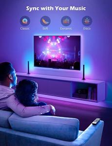 China RGB Smart LED Ambient Bar Light App Control For Gaming Table Bedroom wholesale