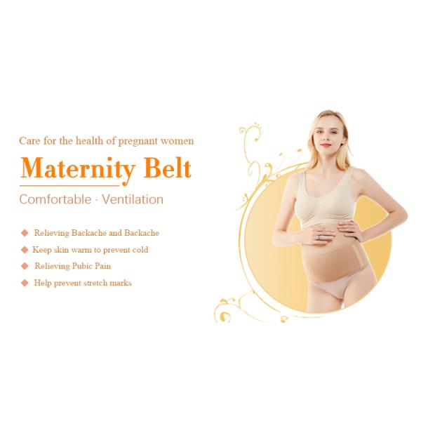 Fish Ribbon Elastic Belly Band Belt Back Support For Pregnant Ladies