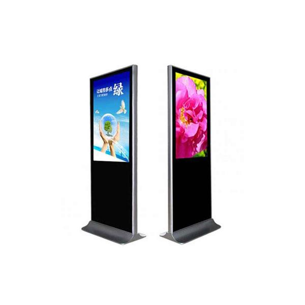 All In One Lcd 55" Digital Signage Displays Floor Stand Android Totem Kiosk