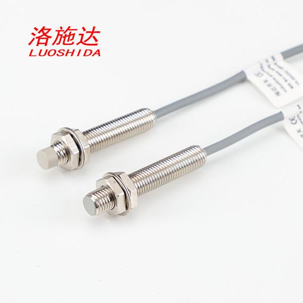 Quality 6mm Long Distance M8 Inductive Proximity Sensor 24V DC For Metal Detection for sale