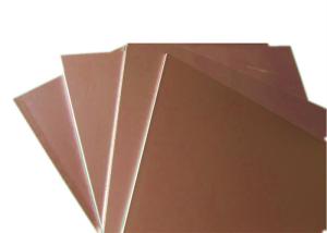 China Anti Abrasion Beryllium Copper Plate UNS C17500 C17200 Customized Thickness on sale