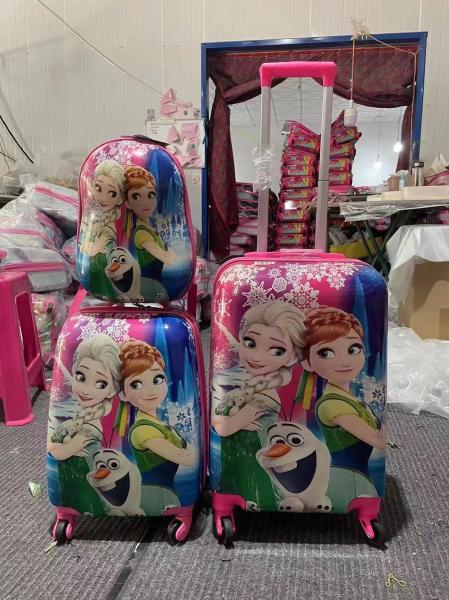 Quality ABS PC Kids Cartoon Luggage Sets Unisex Practical Eco Friendly for sale