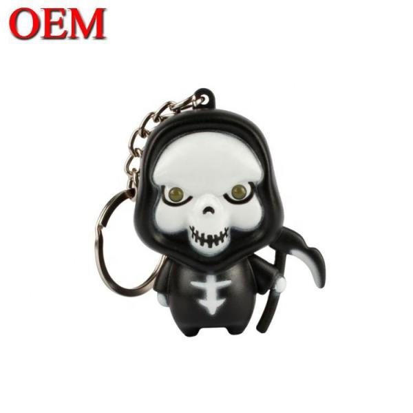 Quality OEM Logo Soft PVC 3D Keychain Custom Animal Keychain Figure own design Key Chains for sale
