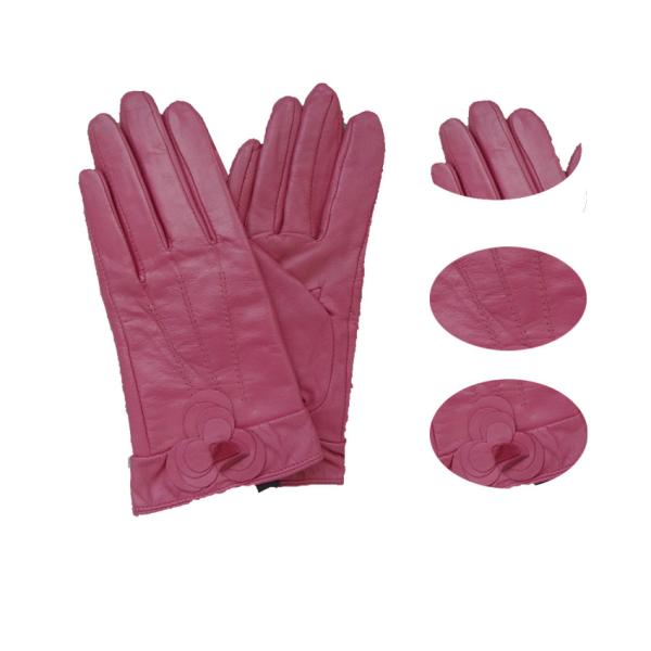 Quality The queen of quality sheepskin women leather gloves for sale