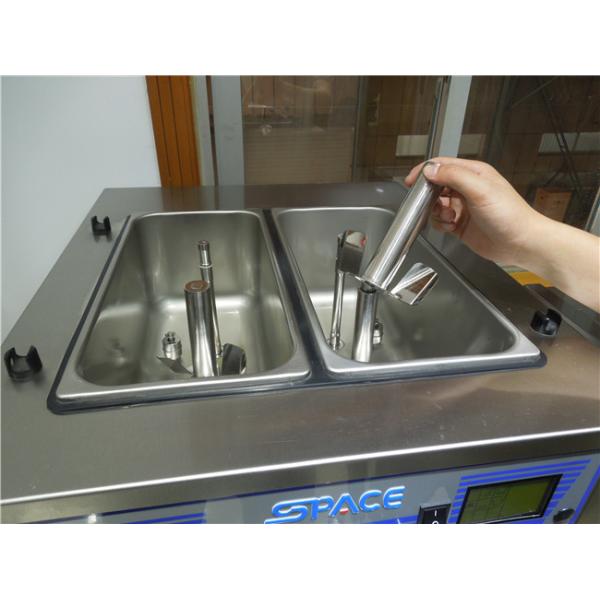 Soft Serve Ice Cream Equipment Table Top , Ice Cream Maker Commercial Machine