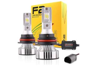 China High Power F2 LED Headlight 72W 12000LM CREE Chip 6500K H4 For Car wholesale