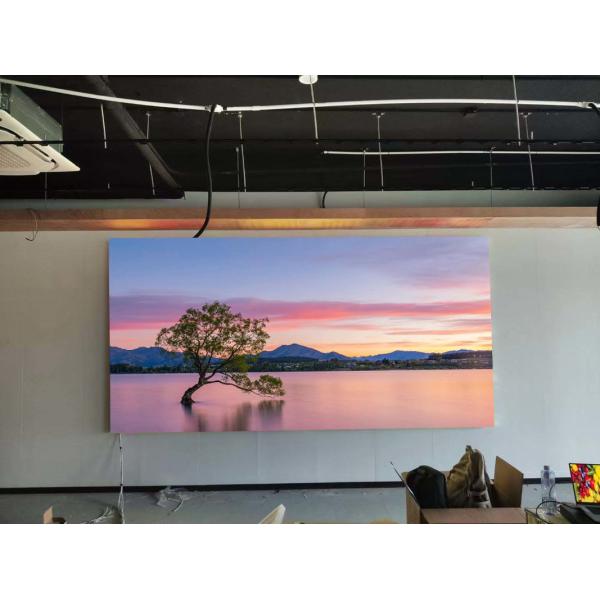 P3mm 960x960mm Front Service Led Display Steel Cabinet Wall Mount 3840hz Refresh Rate