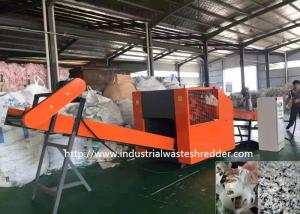 China Waste PVC Cloth Cutting Machine PVC Hose Crusher Shredder Machine Custom Design on sale