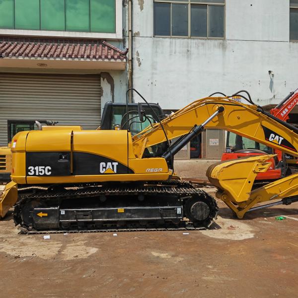 China Used caterpillar hydraulic crawler excavator CAT315C Construction machinery wholesale