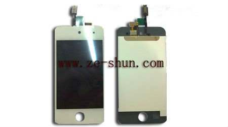 IPod Video LCD Replacement for ipod touch 4 LCD + touchpad complete white