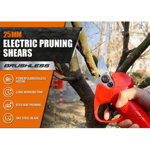 Handheld Tree Pruning 21V Cordless Branch Cutter Battery Cordless Pruner Shears Rechargeable