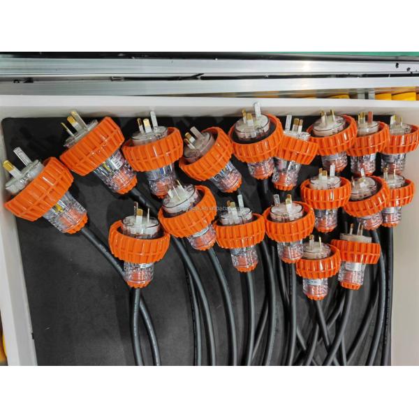 AU Plug Portable EV Charger 10A 15A Type 1 Type 2 Electric Car Charger With LCD Display