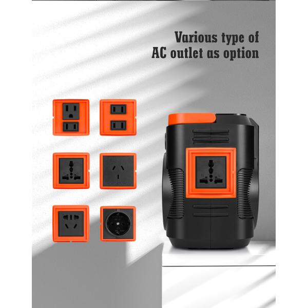 Solar Energy Storage Power Station 100W 110V 220V For Home Emergency