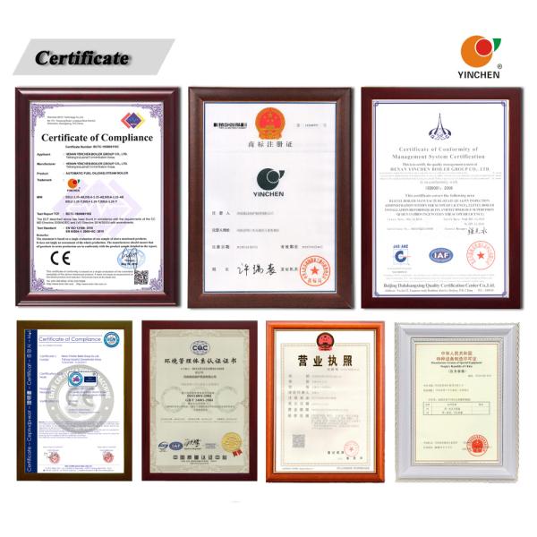 Chain Grate Coal Fired Steam Boiler , Wood Industrial Biomass Boiler