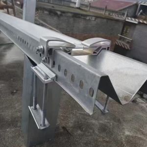 Commercial Aluminium Drainage Panels Solar Mounting Channel Rooftop custom