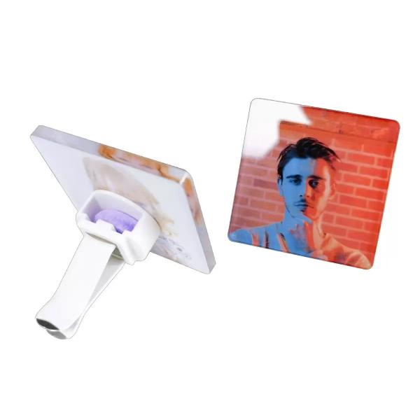 DIY Printable Blank Acrylic Sublimation Car Vent Clip Air Freshener For Heat Transfer