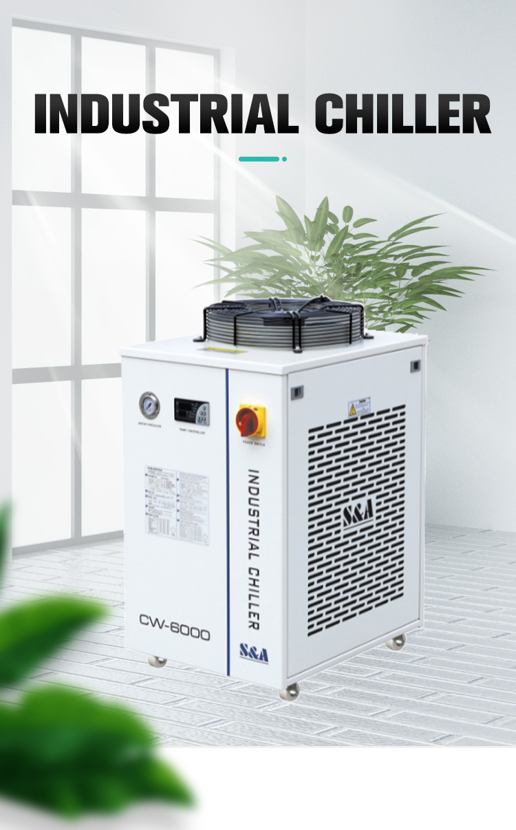 220V Advertising Company Industrial Air Cooled Water Chiller CW-5200 with Performance