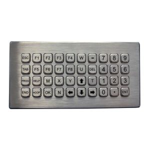 China Waterproof IP68 40 Keys Stainless Steel Keypad Movable Desktop Version wholesale
