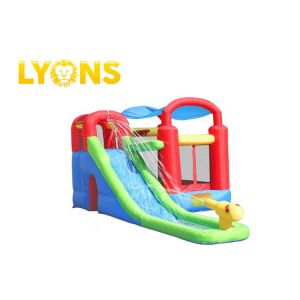 China Safety Children Inflatable Bounce House With Slide , 3 Years Warranty wholesale