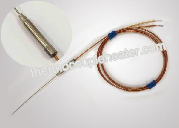 Quality Economical High temperature thermocouple probe with stainless steel armoured materials for sale