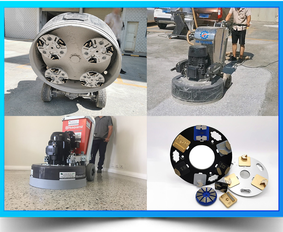 Metal Bond Lavina Diamond Tooling With Double Hexagon Segments