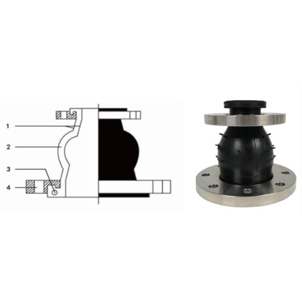 Reduced Concentric Expans Compensator Reducer Flexible Rubber Expansion Joint Manufacturers
