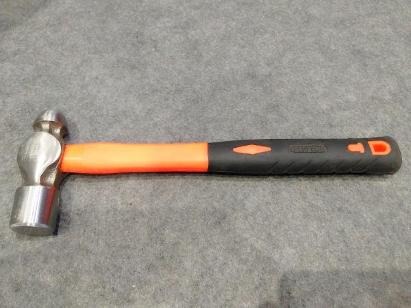 Quality Ball pein hammer(XL0051-2) with polishing surface, colors rubber handle, durable quality and good price for sale