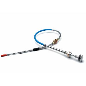China Button Adjustable Throttle Locking Control Cables With High Temperature Resistance wholesale