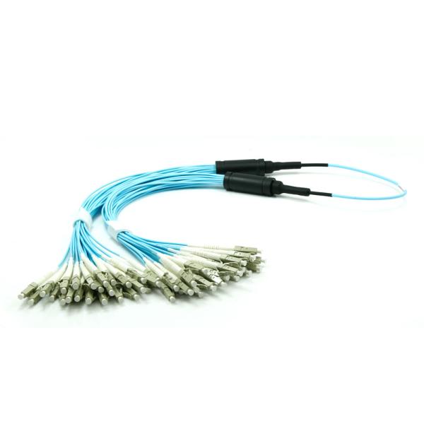 OM3 Multimode Branch Multicore 0.5M LC Optical Fiber Jumper