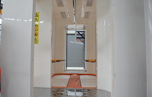 Precision Roller Clear Coat Spray Paint Line Powder Coating 1-20m/Min