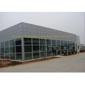 Eco Friendly Lightweight Steel Structures Modern Prefab Commercial Buildings