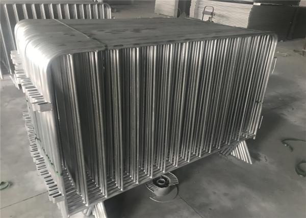 Quality Crowd Control barriers OD35mm Tubing 37" x 8.5foot width for sale