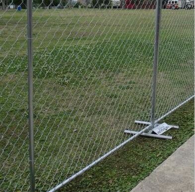 Cross Brace 11.5 Ga (0.11") Us Standard Galvanized Chain Link Temporary Steel Fence No Import Duty