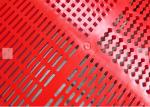 Slotted Apertures Polyurethane Screen Mesh Panel Fit Cylindrical Quarry