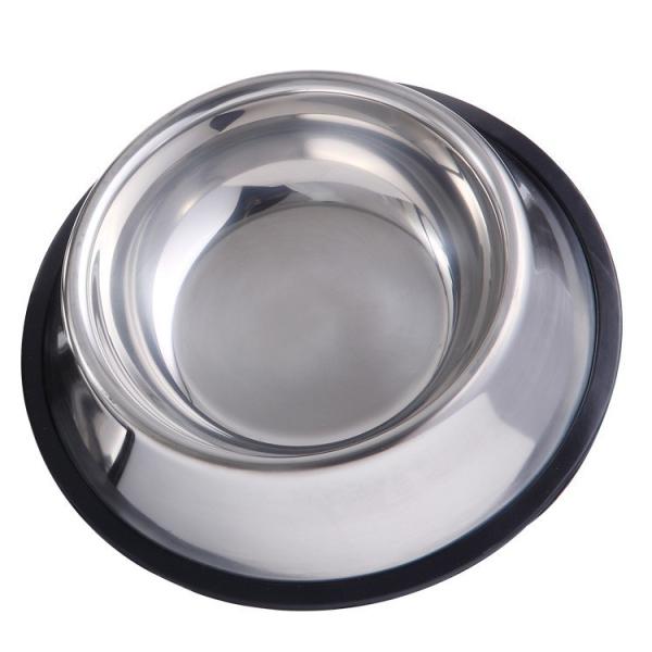 Stainless Steel Dog Bowl High-Grade Non-Slip Pet Bowl Pet Food Bowl Food Utensils 6 Sizes Pet Supplies