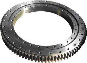 50Mn, 42CrMo material, Manufacturer cusom machine parts ring gears rubber coated ball slewing bearing