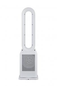 China Custom 50W Leafless Bladeless Oscillating Tower Fan 80° With Remote 8 Speeds wholesale