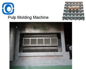 China CE Certified Egg Carton Making Machine 6 Cells  Tray Moulding on sale