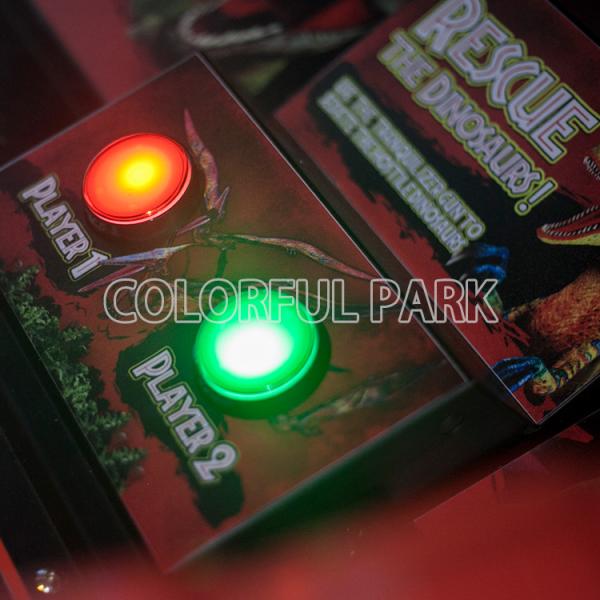 2 People Shooting Arcade Machines Jurassic Game Console Dinosaur For Indoor Adult