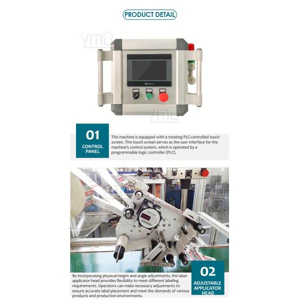 YM210 Full Automatic Bag Pouch Flat Top Surface Labeling Mchine For Box Packaging