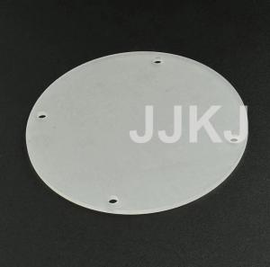 Round / Square / Trapezoid / Customized Shape Sapphire Materials Optical Glass Plates With Hole