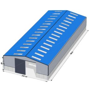 China Modern Prefab Commercial Prefabricated Industrial Warehouse Building wholesale