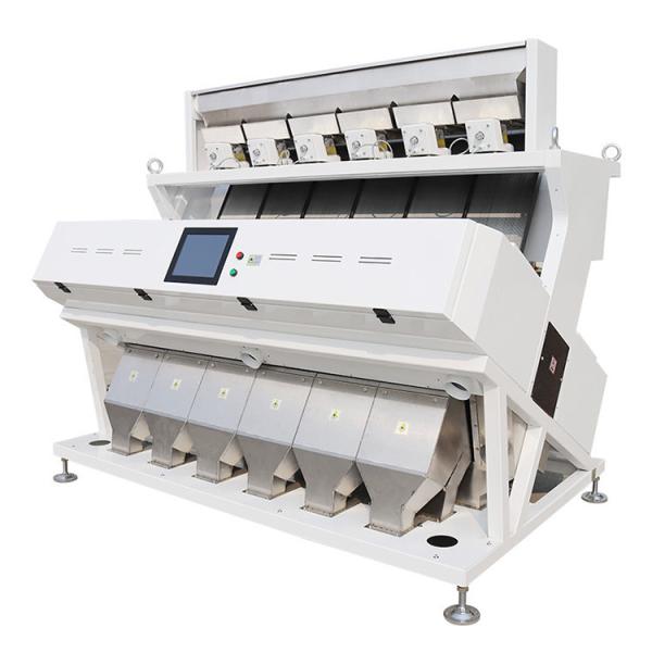 Quality 1 - 10 Chute Optical Color Sorting Machine Multifunctional For Grain Processing for sale