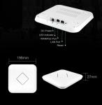 High Power AC1200 Dual-Band Ceiling Mounted Wireless Access Point with CPU