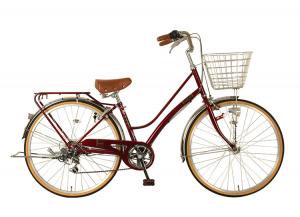 China OEM Lady Classic Retro Carbon City Bikes Womens Vintage Bike With Basket on sale