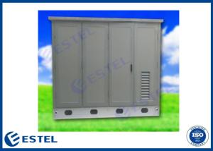 China 42U 4 Compartment Weatherproof Telecom Enclosure With Fans wholesale