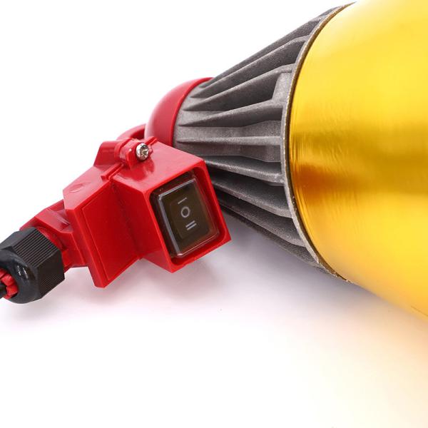 Pig Farm Aluminum Farrowing Pen Lampshade 21.5cm dia For Piglets Heating