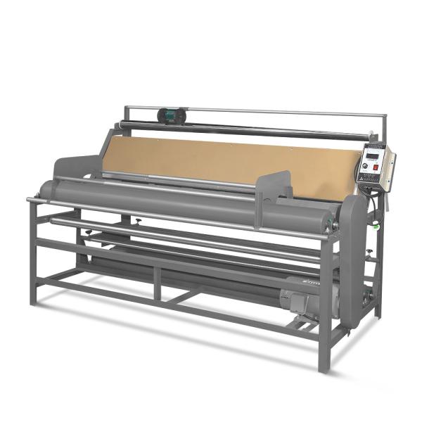 Quality Customize Fabric Rolling Machine Tatting Cloth Roll Machinery Flexible Controlled for sale
