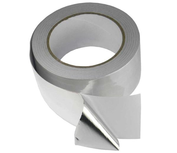 Quality Acrylic Adhesive Aluminum Foil Duct Tape Heavy Duty 0.018-0.125mm Thickness for sale