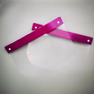 Fashion Frame Clear Anti Fog Splash 35g Disposable Face Shield